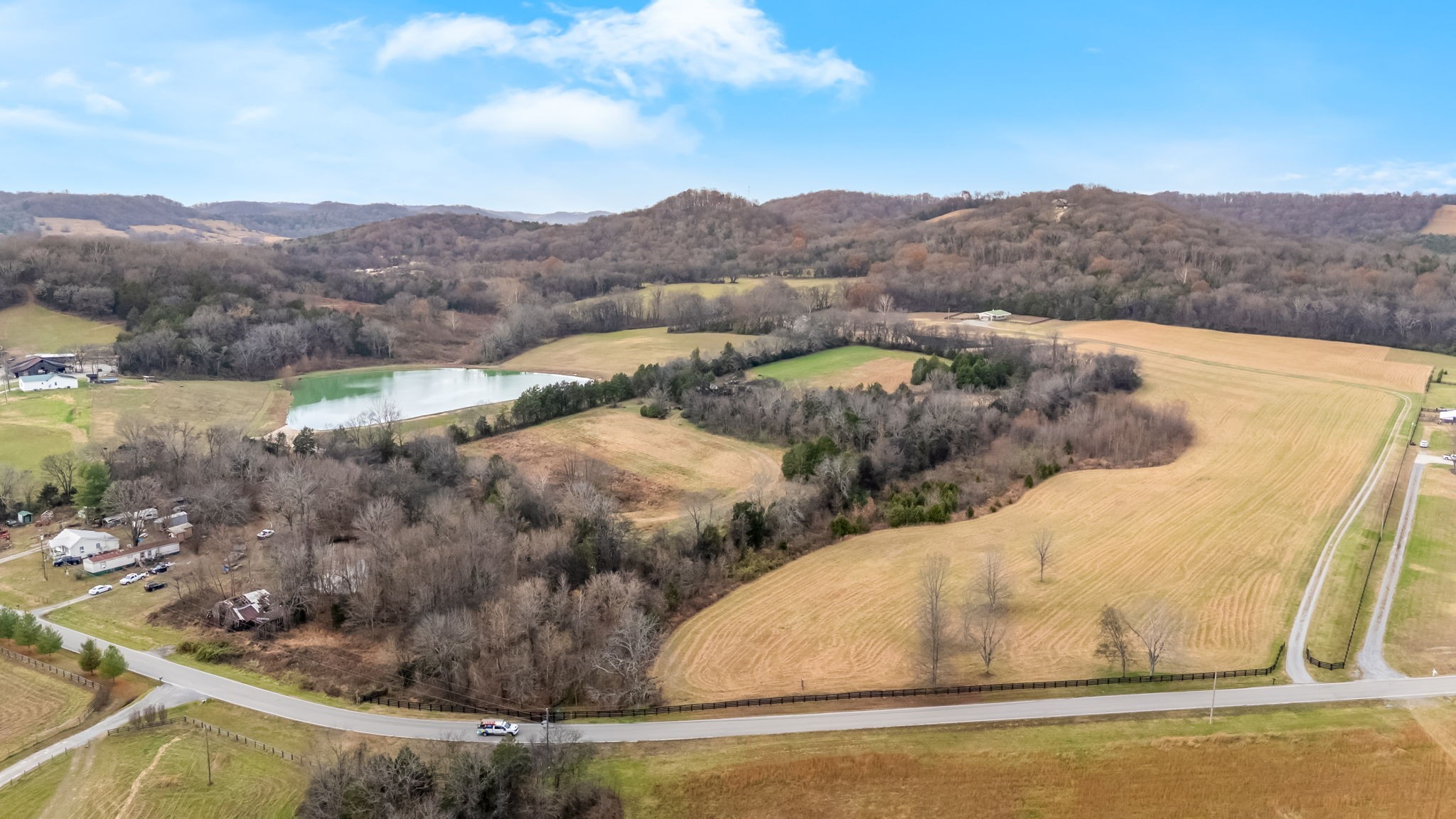 3100 Floyd Road Eagleville, TN 37060 - Photo 24 of 62 a view of a lake in middle of the town