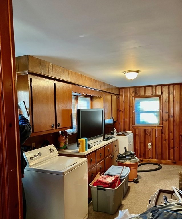 23 Carver Street Worcester, MA 01604 - Photo 17 of 27 a room with furniture and flat screen tv