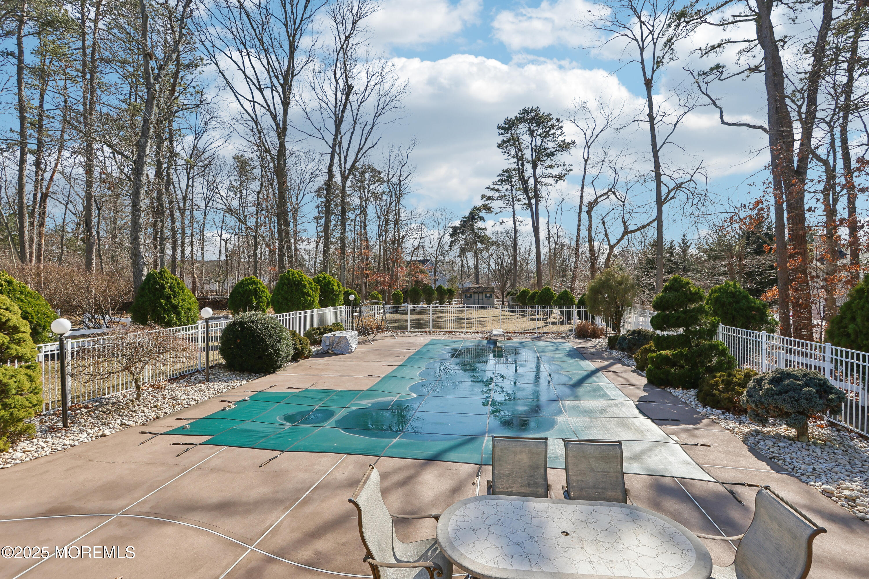 749 Rabbit Run Brick, NJ 08724 - Photo 29 of 43 a view of a yard with a sitting area