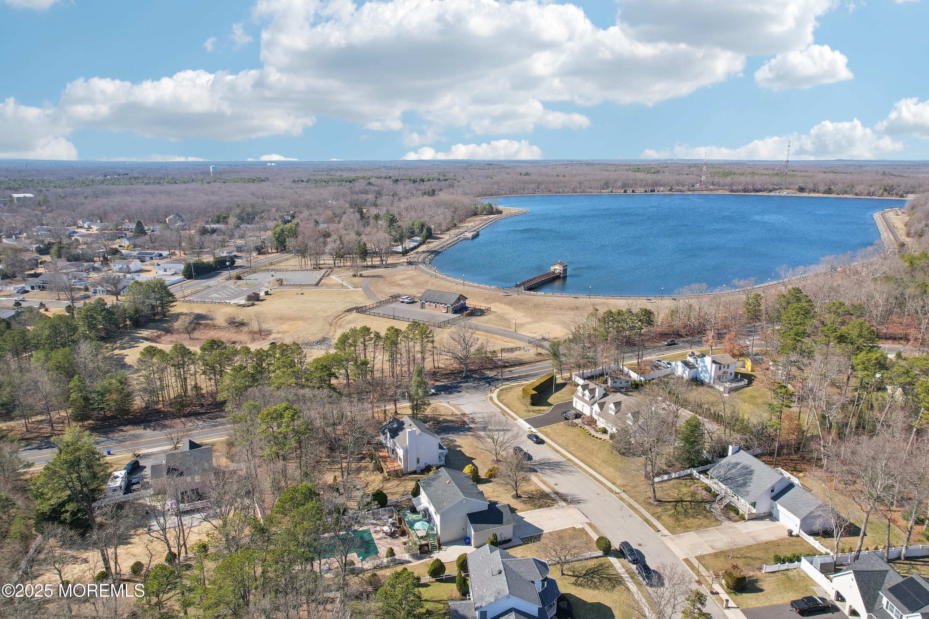 749 Rabbit Run Brick, NJ 08724 - Photo 42 of 43 an aerial view of residential houses with outdoor space