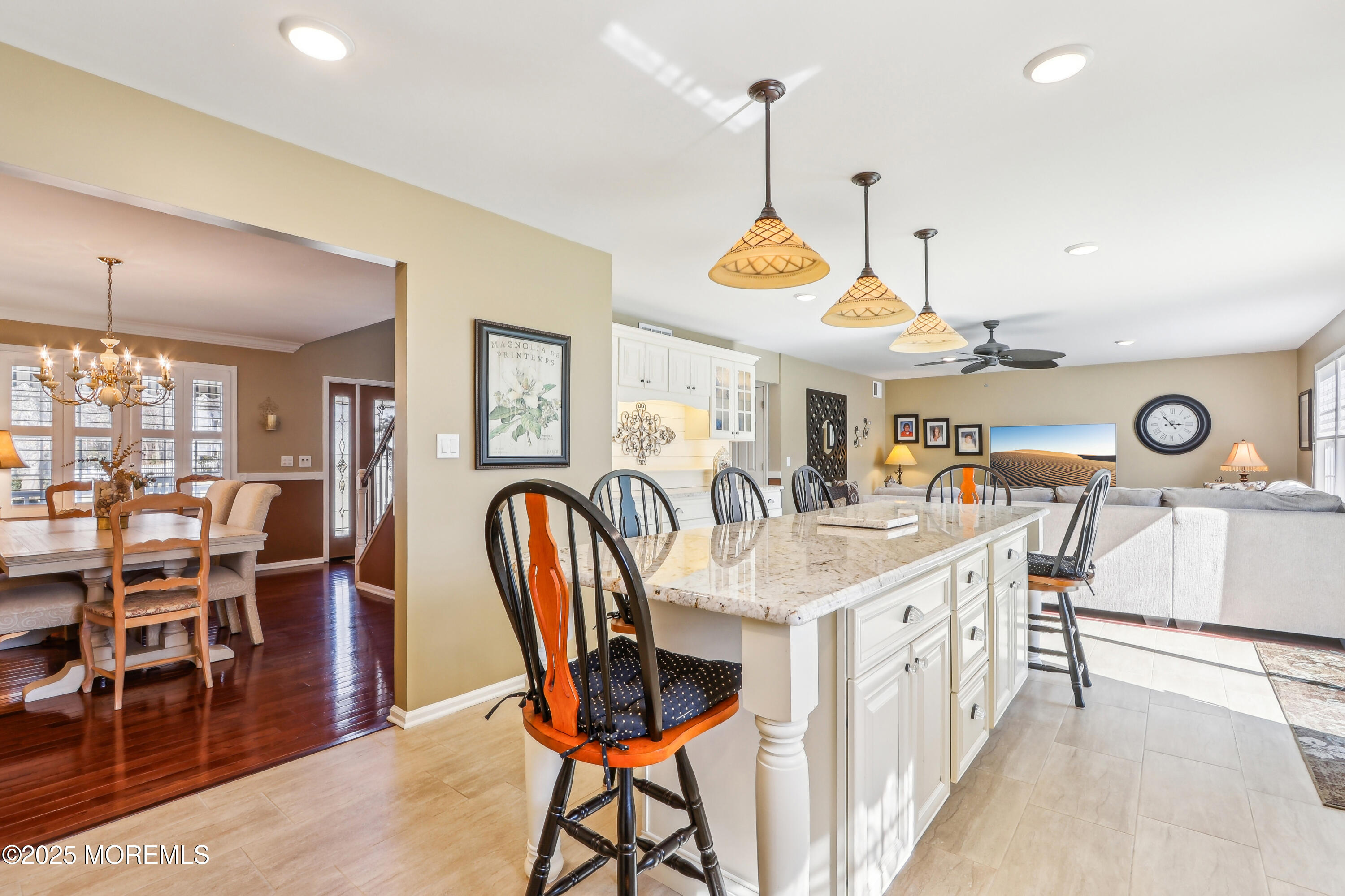 749 Rabbit Run Brick, NJ 08724 - Photo 9 of 43 a view of a dining room with furniture window and wooden floor