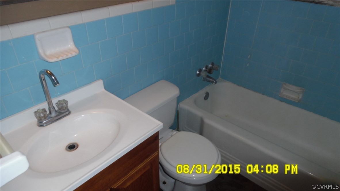 Hall Ceramic Tile Bathroom
