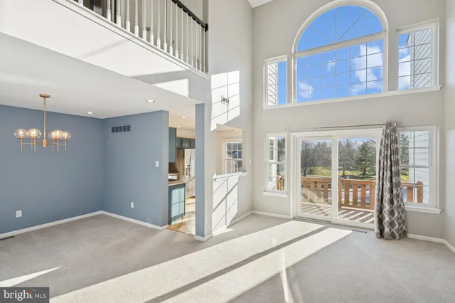 a view of an entryway with staircase