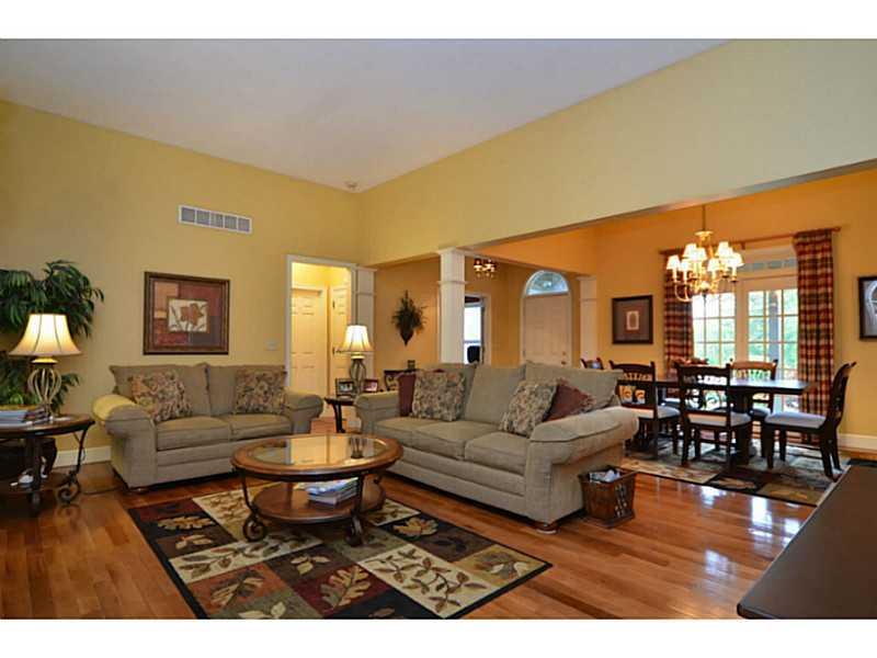 1025 Chapel Road Monaca, PA 15061 - Photo 3 of 24 Living Room. The living room opens to the dining room. The rooms are accented with high ceilings.