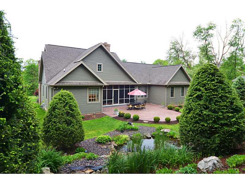 1025 Chapel Road Monaca, PA 15061 - Photo 24 of 24 Exterior Back. The home sits on a level lot which backs up to woods.