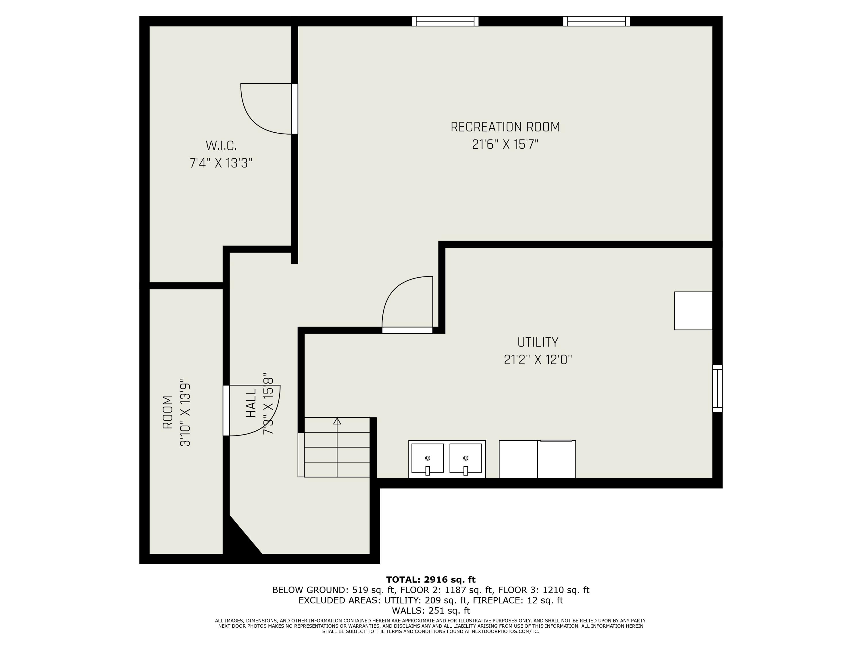 1753 Breton Road Southeast Grand Rapids, MI 49506 - Photo 37 of 62 basement_with_sqft_876