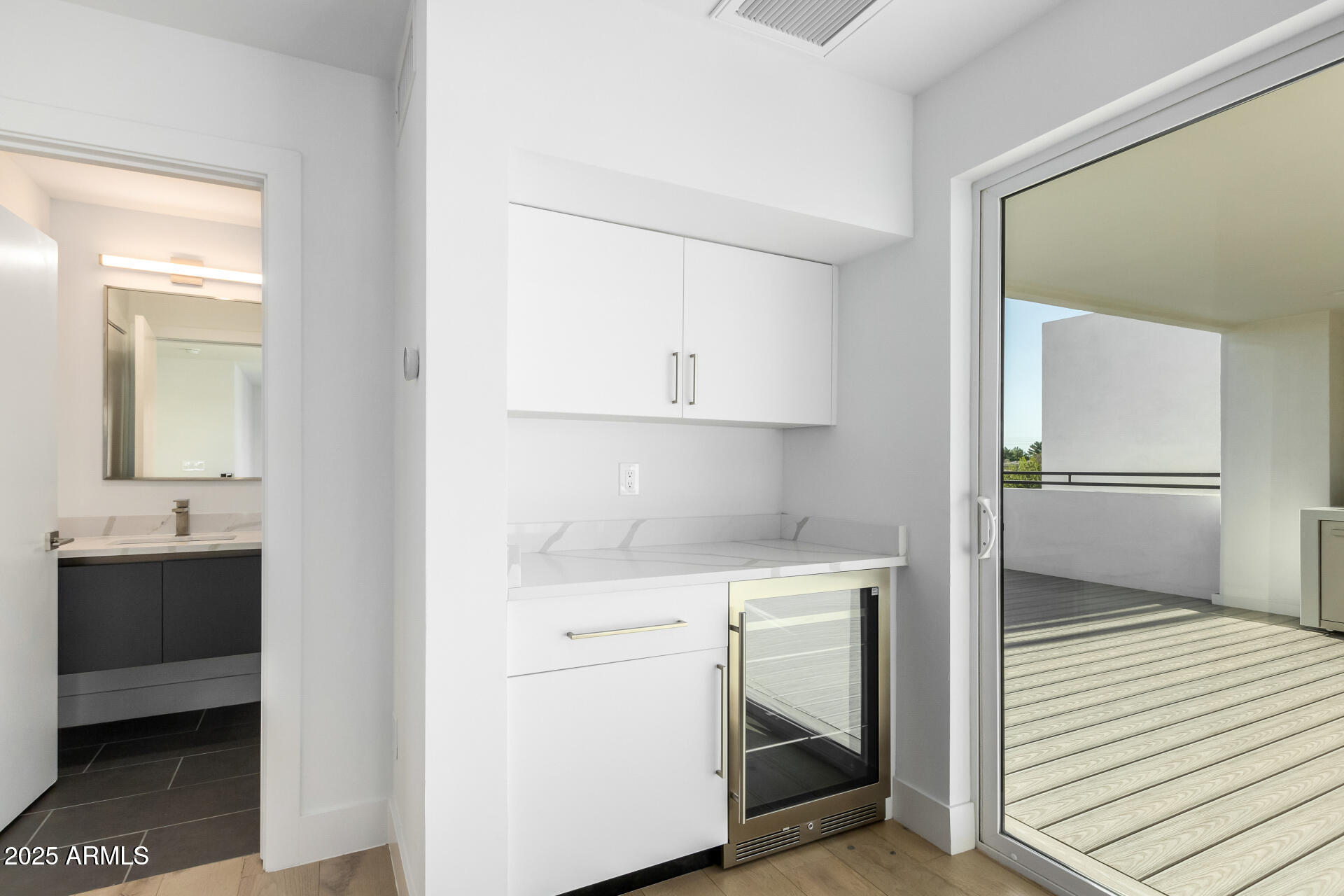 2130 East Turney Avenue, Unit 4 Phoenix, AZ 85016 - Photo 12 of 15 a view of a kitchen from the hallway