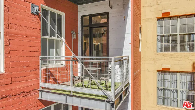 a view of front door of house