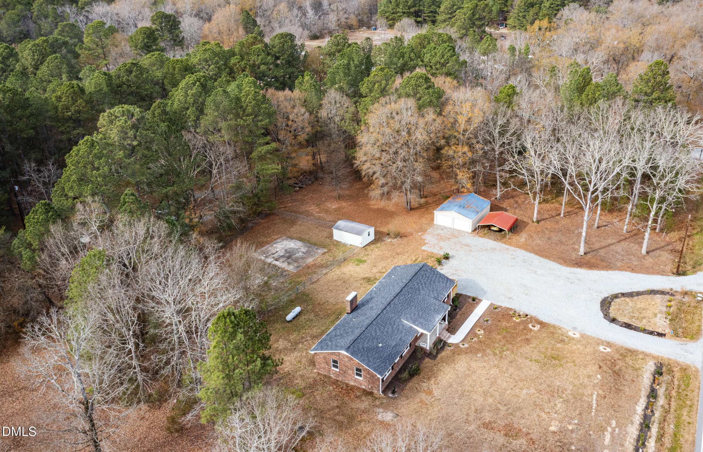 4713 South Nc 87 Graham, NC 27253 - Photo 34 of 35 an aerial view of a house with a yard