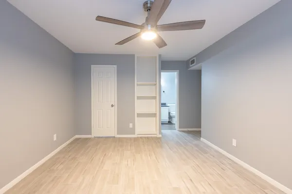 wooden floor in an empty room