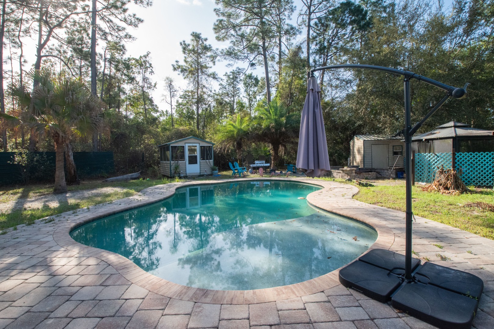 85216 Lina Road Fernandina Beach, FL 32034 - Photo 40 of 47 a view of a swimming pool with a patio