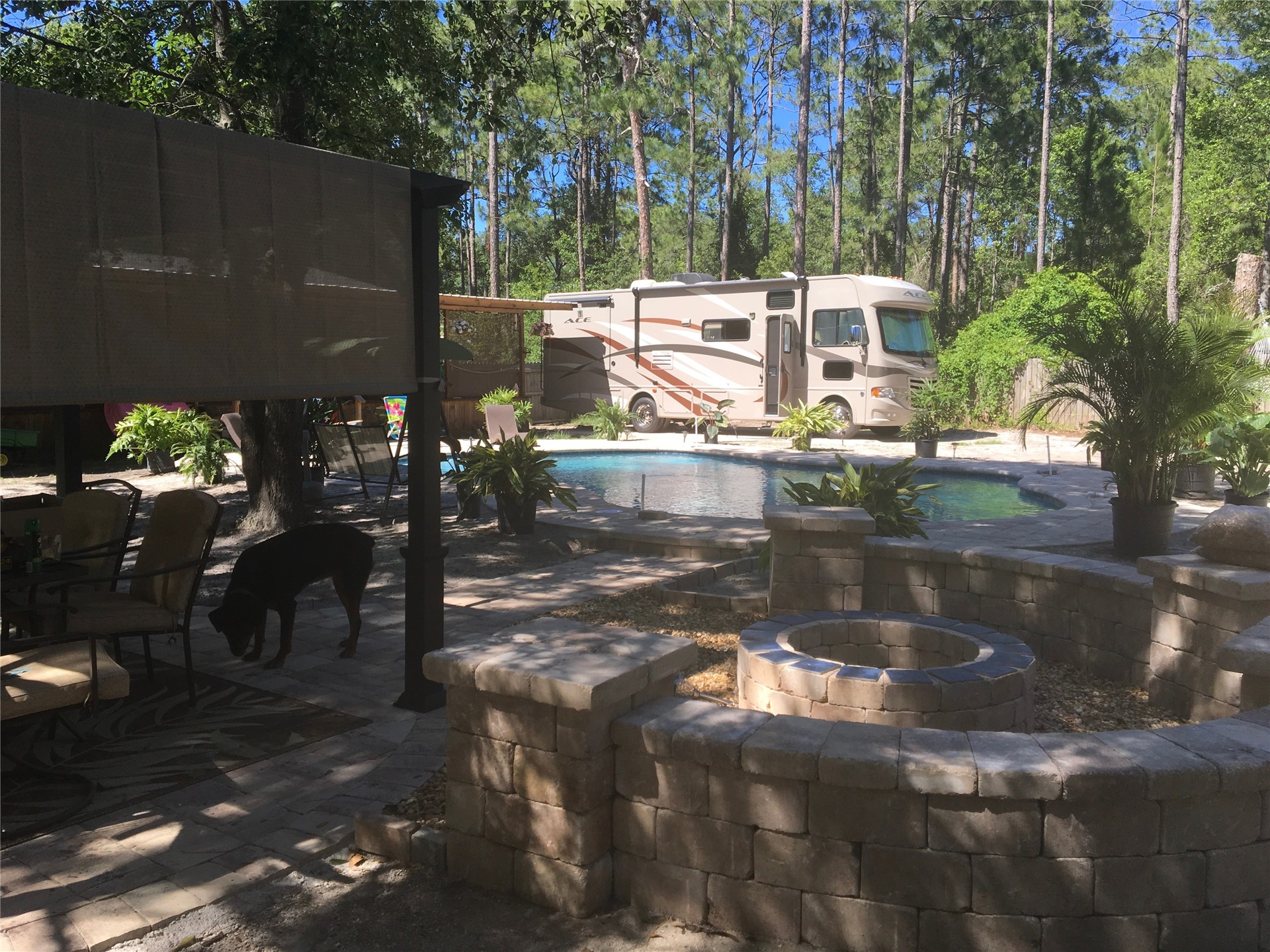 85216 Lina Road Fernandina Beach, FL 32034 - Photo 45 of 47 a view of swimming pool with a yard