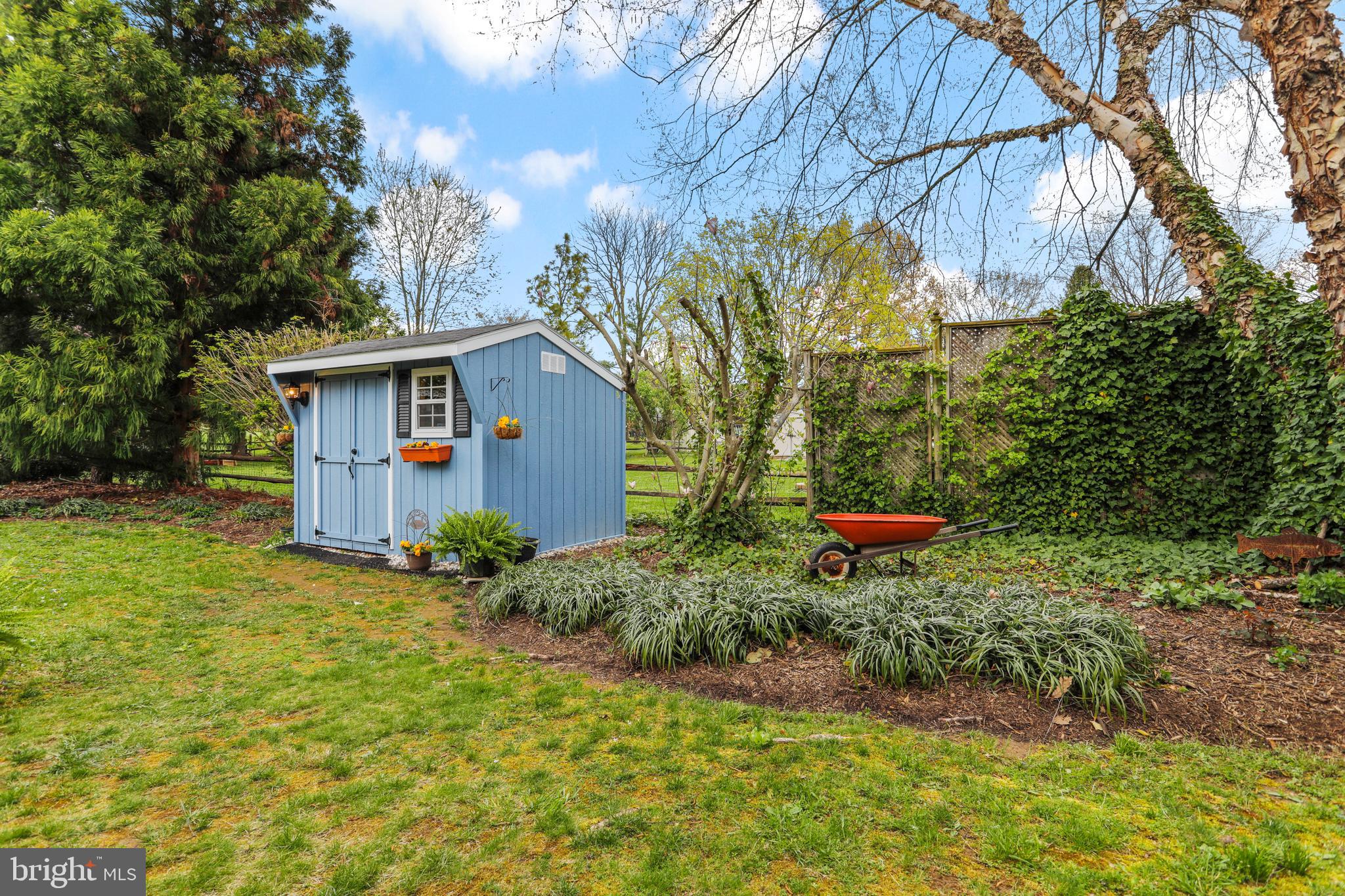 10600 Harry Heth Road Williamsport, MD 21795 - Photo 46 of 52 Wood Shed for Storage and Electrical Needs
