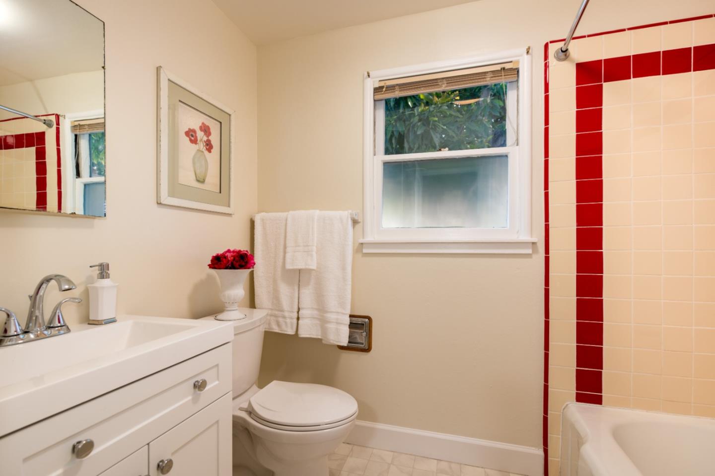 250 Vincent Drive Mountain View, CA 94041 - Photo 13 of 23 a bathroom with a sink toilet and shower
