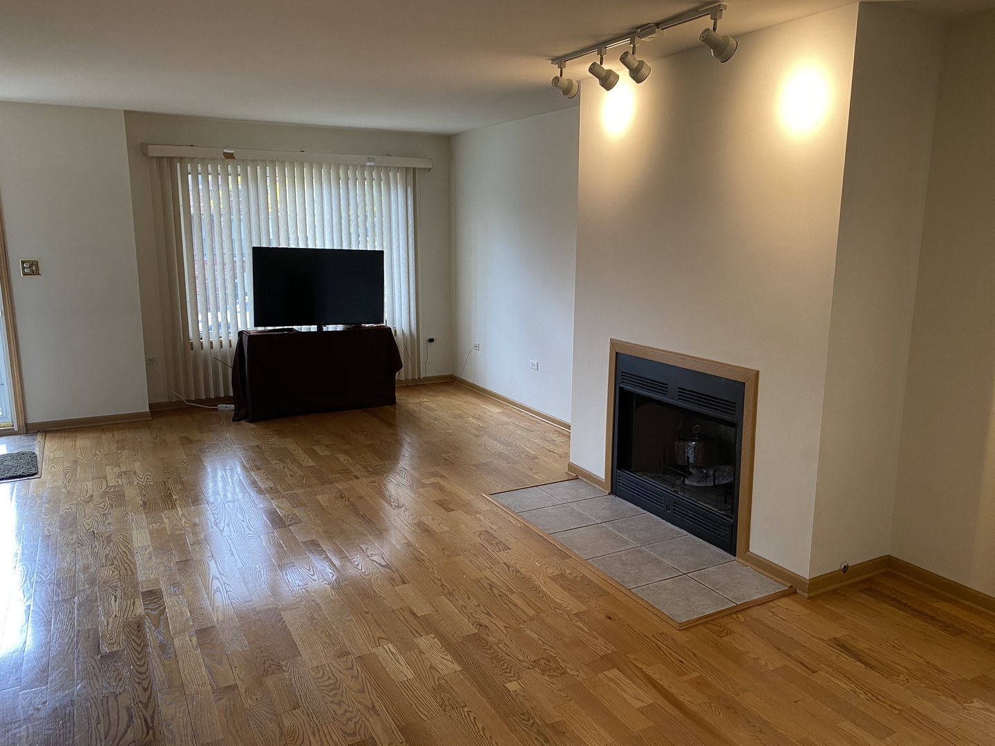 922 North Springfield Avenue Chicago, IL 60651 - Photo 4 of 47 an empty room with wooden floor fireplace and windows