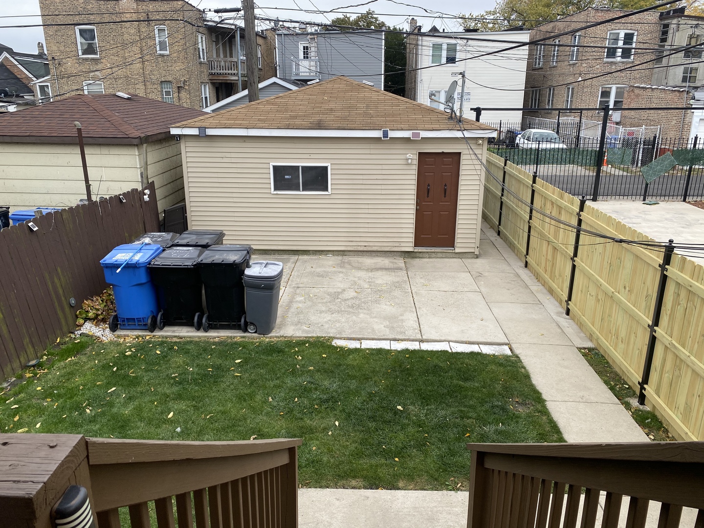 922 North Springfield Avenue Chicago, IL 60651 - Photo 36 of 47 a view of a backyard with sitting area