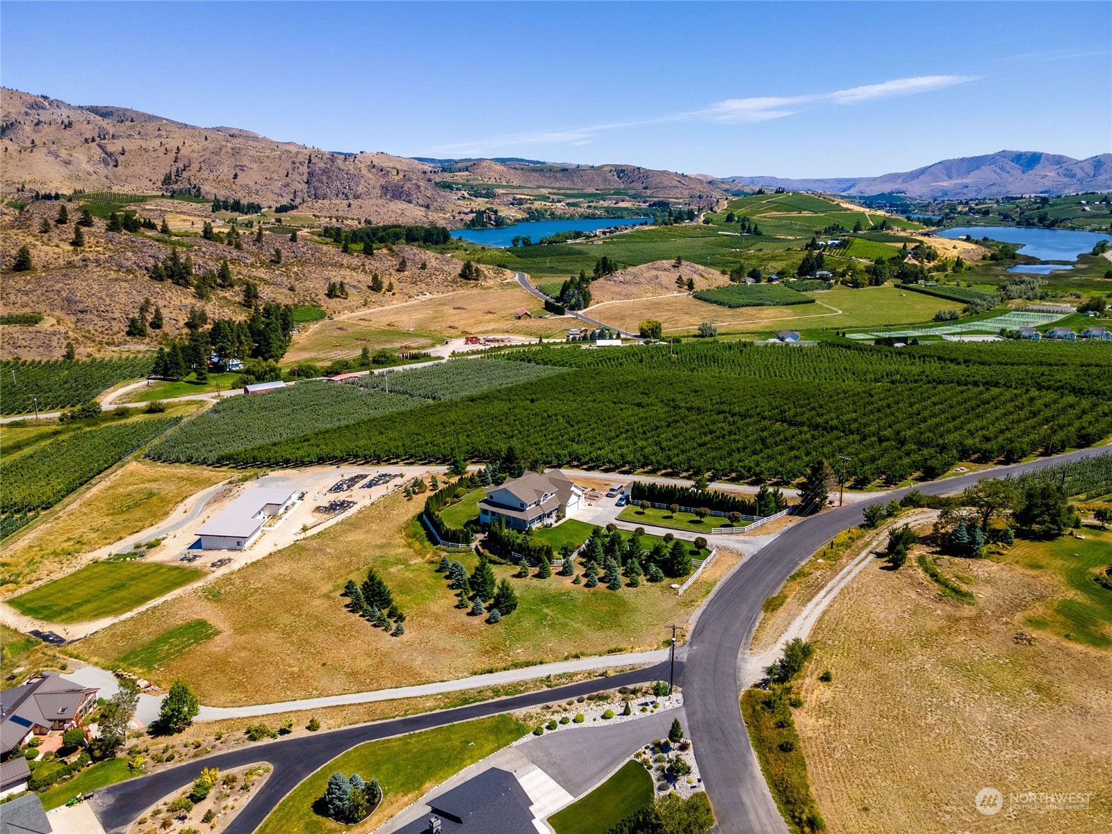 900 Loop Avenue Manson, WA 98831 - Photo 3 of 40 an aerial view of a garden