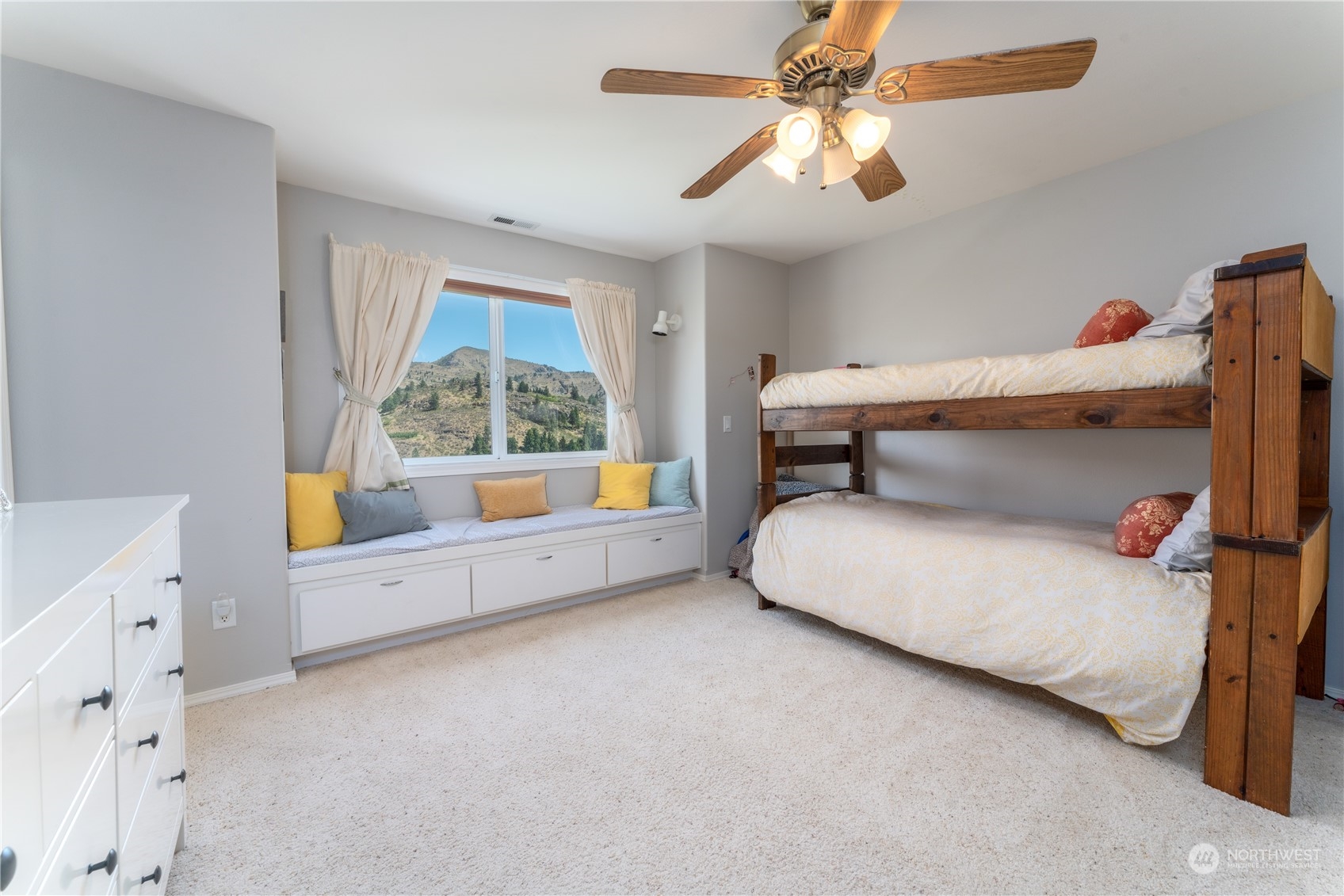 900 Loop Avenue Manson, WA 98831 - Photo 31 of 40 a bedroom with furniture and window