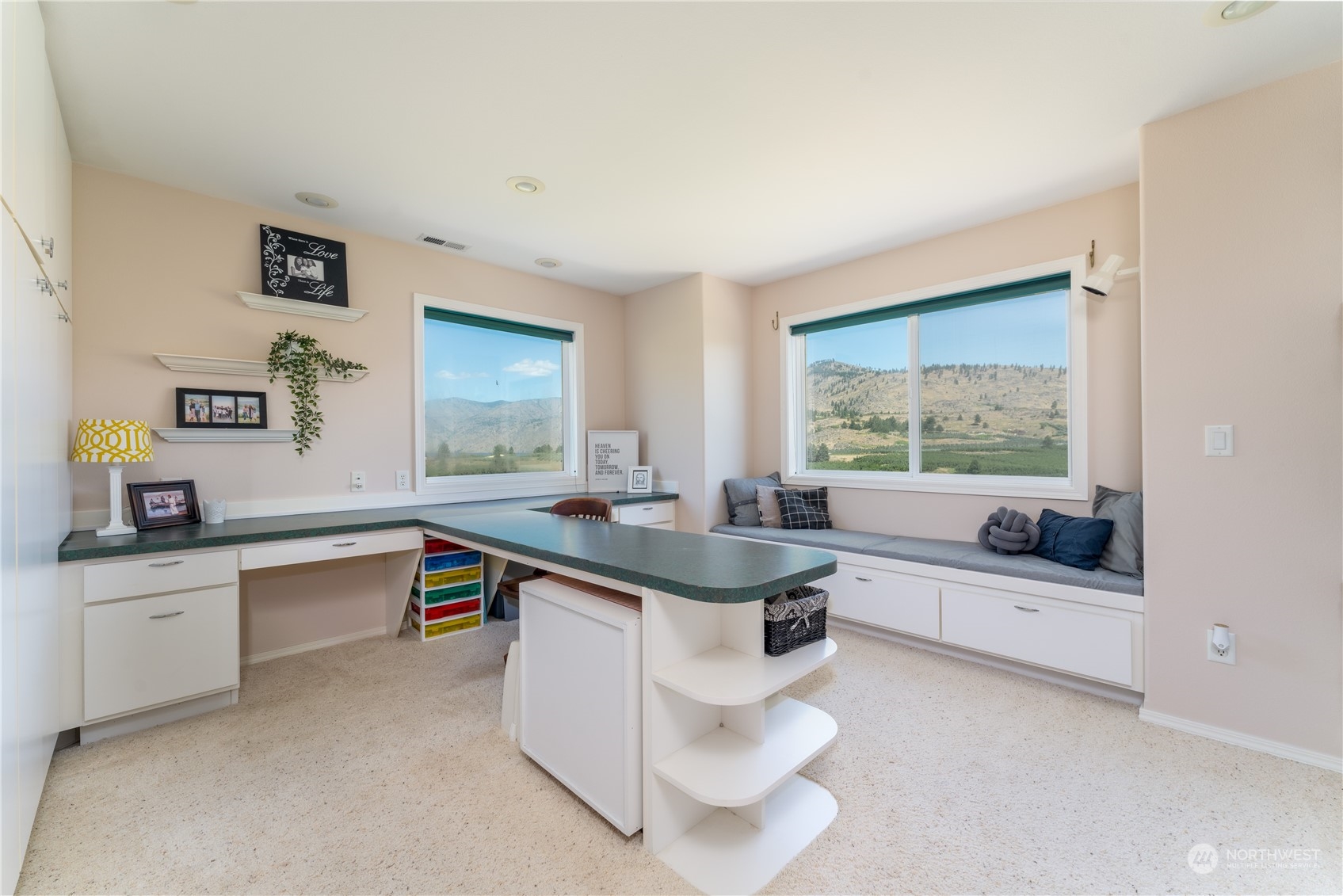 900 Loop Avenue Manson, WA 98831 - Photo 36 of 40 a large kitchen with a sink and cabinets