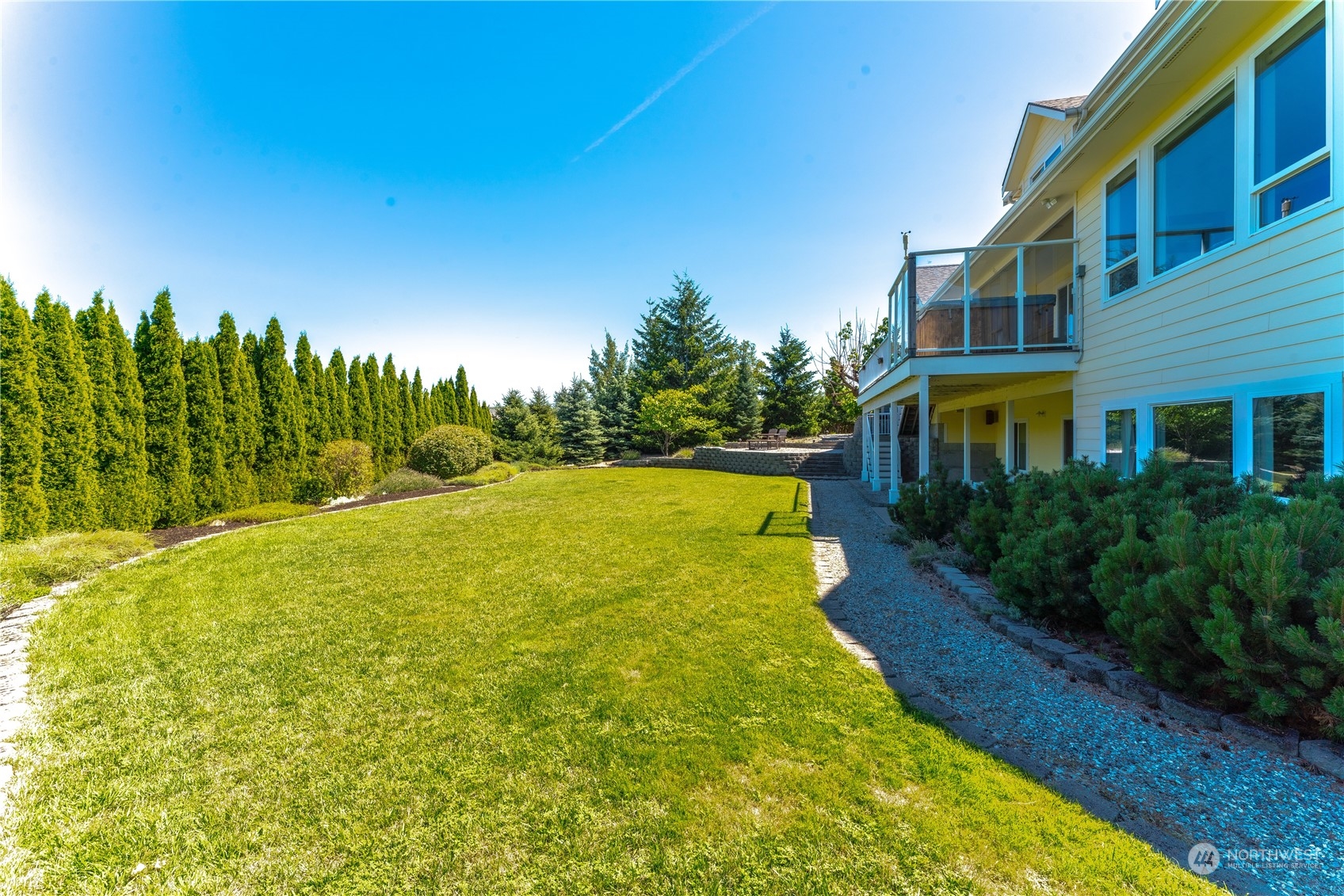 900 Loop Avenue Manson, WA 98831 - Photo 39 of 40 a swimming pool with some trees in the background
