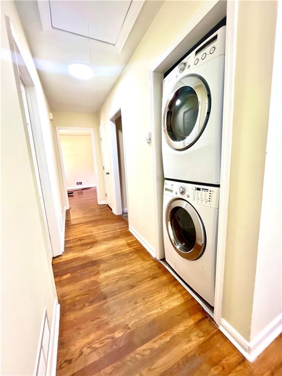 119 Fifth Avenue Jonesboro, GA 30236 - Photo 7 of 29 a view of a hallway with washer and dryer