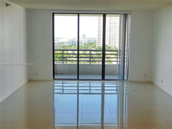 a view of a room with window