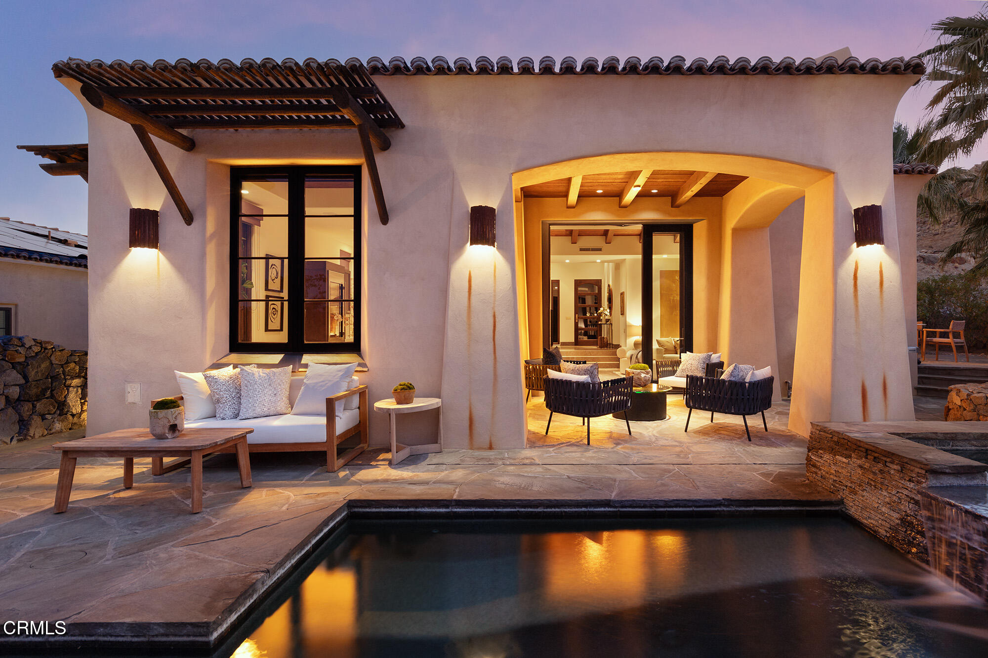 72265 Bajada Trail Palm Desert, CA 92260 - Photo 21 of 25 a living room with furniture and a large window