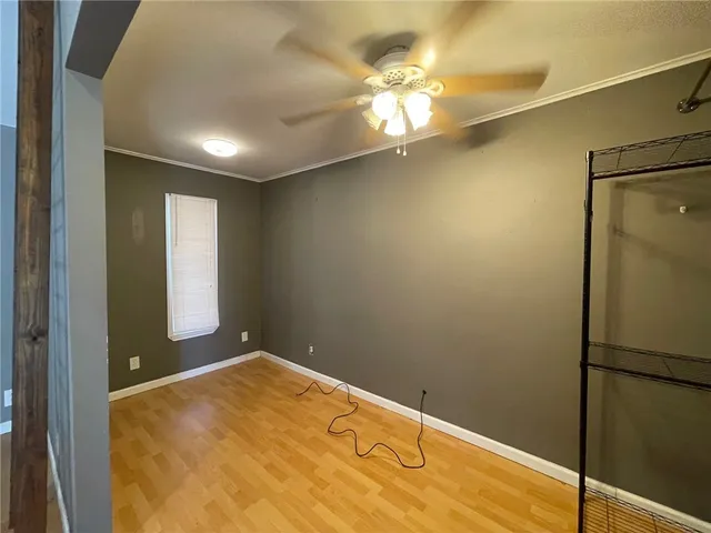 a view of empty room