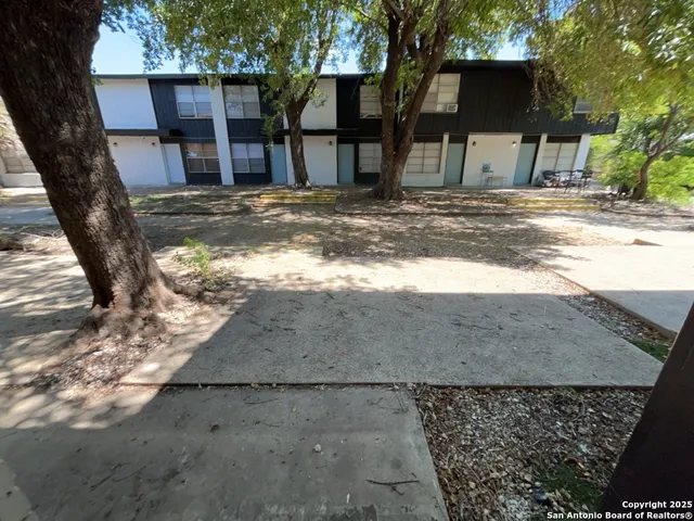 a view of front door