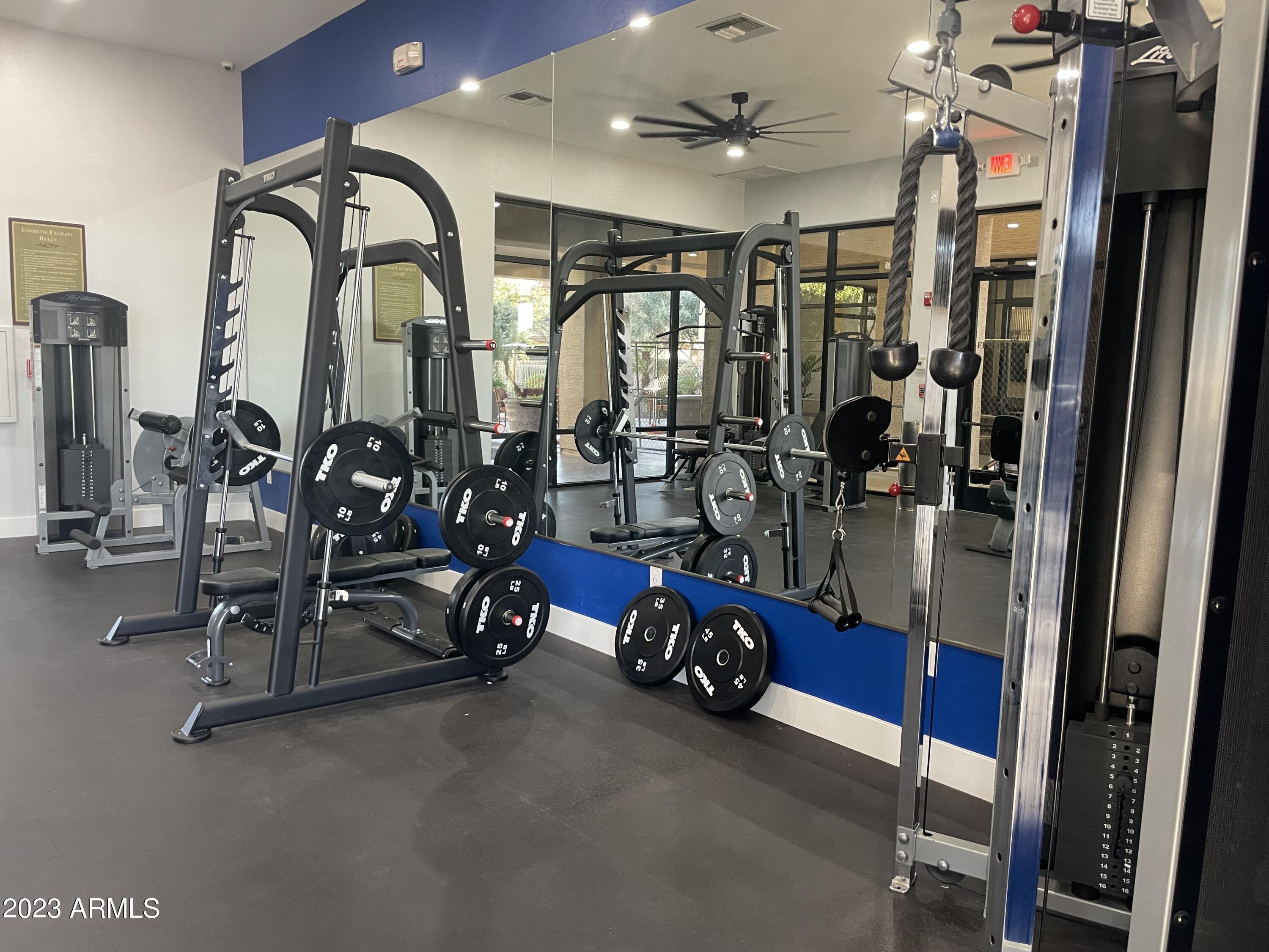 3330 South Gilbert Road, Unit 1023 Chandler, AZ 85286 - Photo 40 of 40 Fitness Room