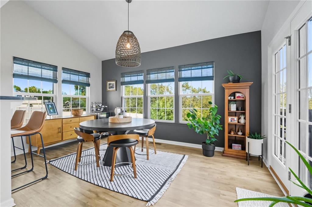 347 Ranchero Drive Coraopolis, PA 15108 - Photo 18 of 46 a view of a dining room with furniture window and outside view