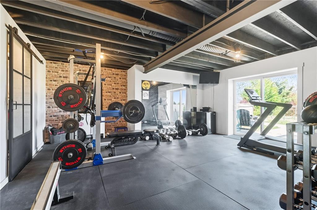 347 Ranchero Drive Coraopolis, PA 15108 - Photo 34 of 46 a view of a room with gym equipment