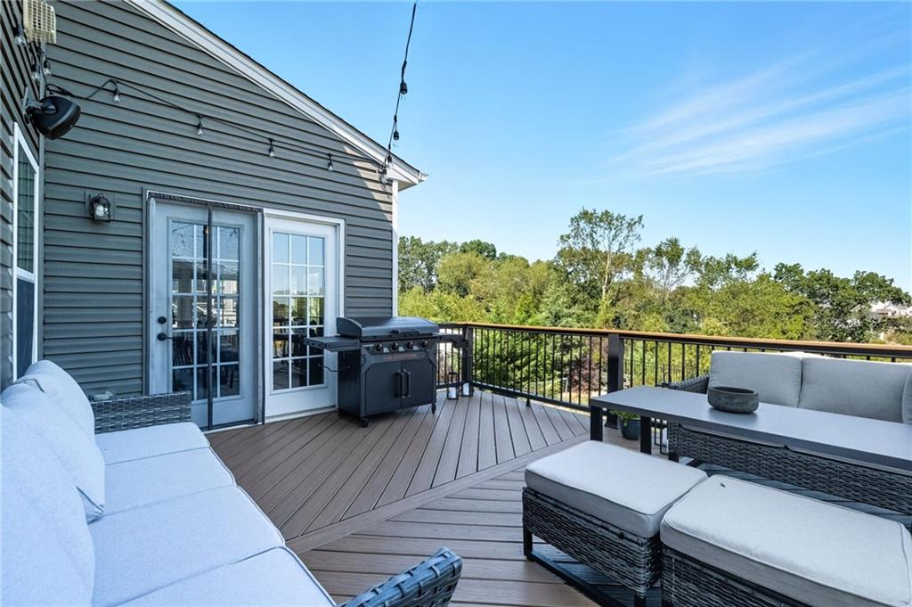 347 Ranchero Drive Coraopolis, PA 15108 - Photo 35 of 46 a balcony with furniture and wooden floor