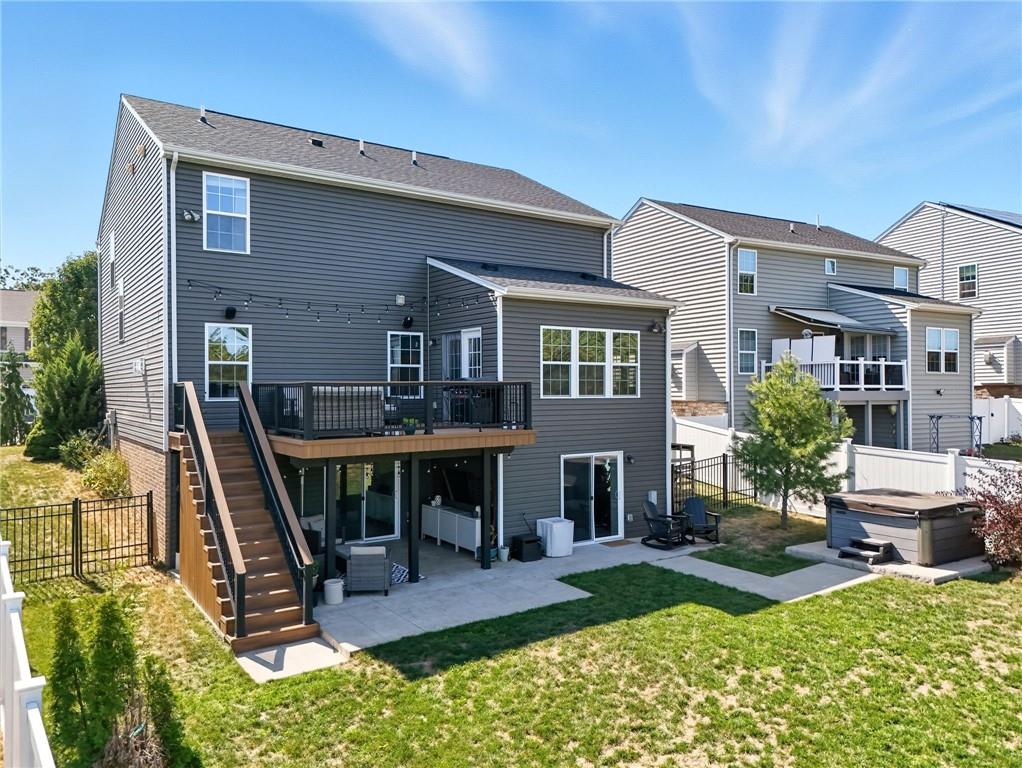 347 Ranchero Drive Coraopolis, PA 15108 - Photo 43 of 46 a view of a house with backyard porch and sitting area