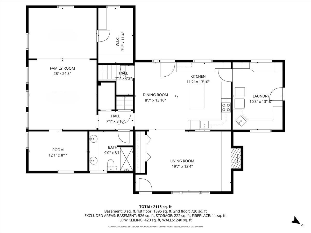W3004 Krueger Road Geneva, WI 53147 - Photo 53 of 53 MAIN LEVEL FLOOR PLAN
