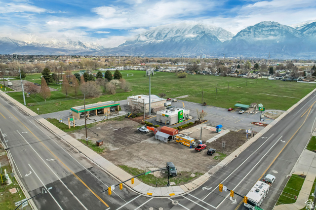 34 North Geneva Road Provo, UT 84601 - Photo 5 of 24 Prominent mountain backdrop, corner lot location, paved roadways, existing commercial structures, expansive open land parcel