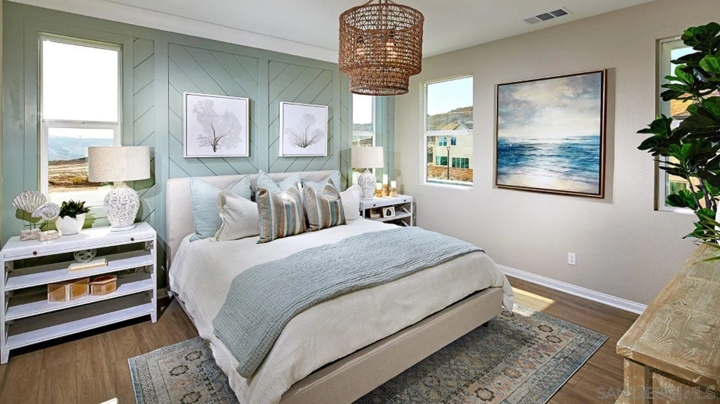 1672 Whitmore Loop, Unit HS PLAN 2 Chula Vista, CA 91913 - Photo 15 of 18 a bedroom with bed and window