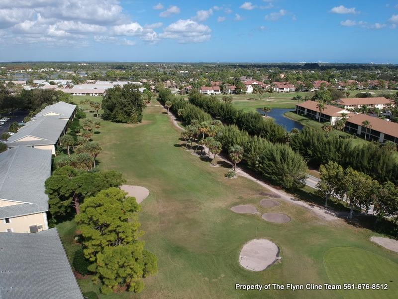 2052 Keystone Drive, Unit F Jupiter, FL 33458 - Photo 4 of 6 Views of golf course