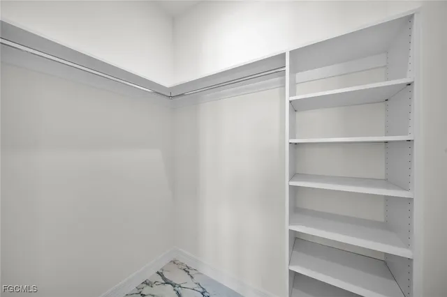 a view of a room with shelf