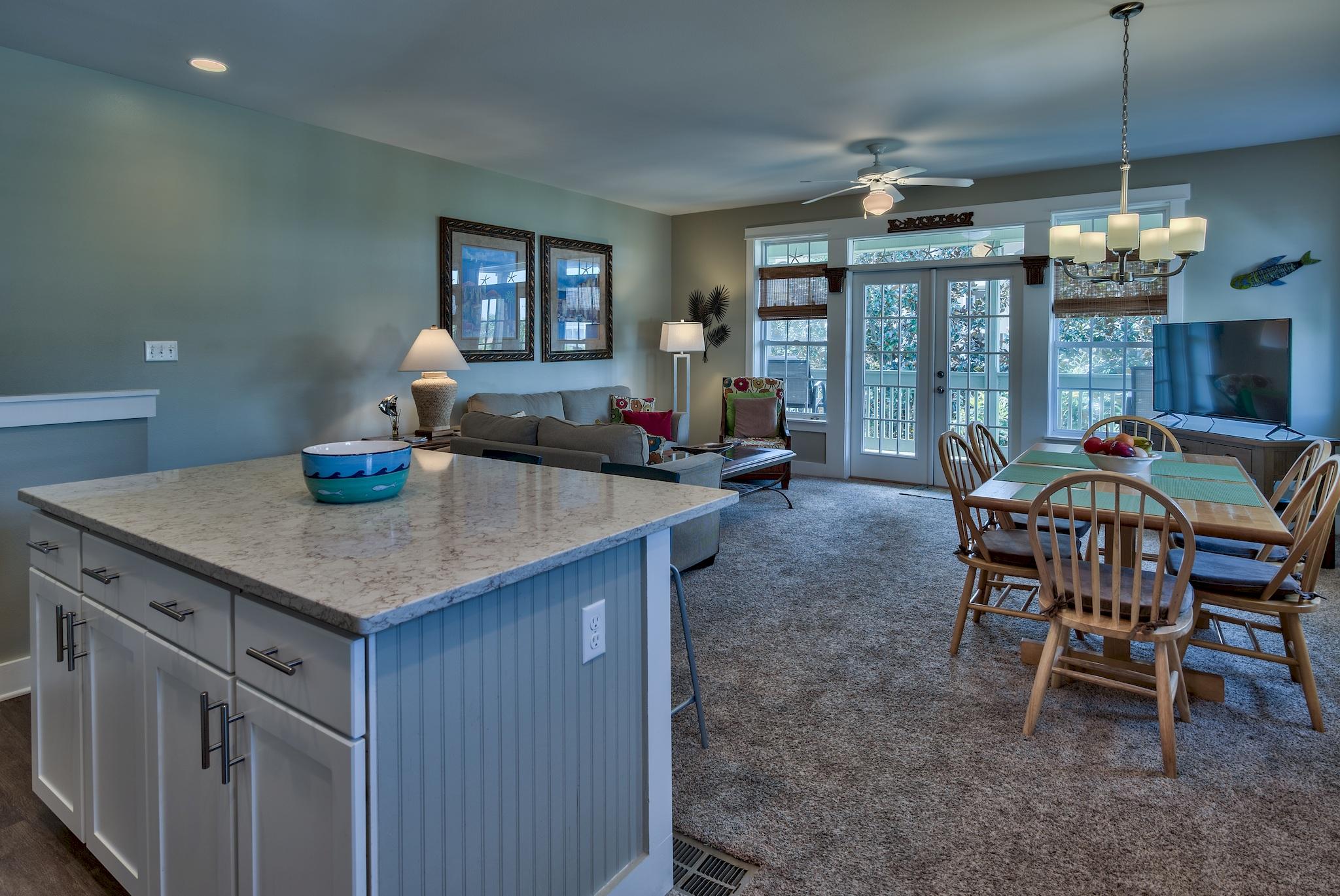 8335 County 30a Hwy Inlet Beach, Unit 5 Inlet Beach, FL 32461 - Photo 10 of 33 a dining room with furniture and window