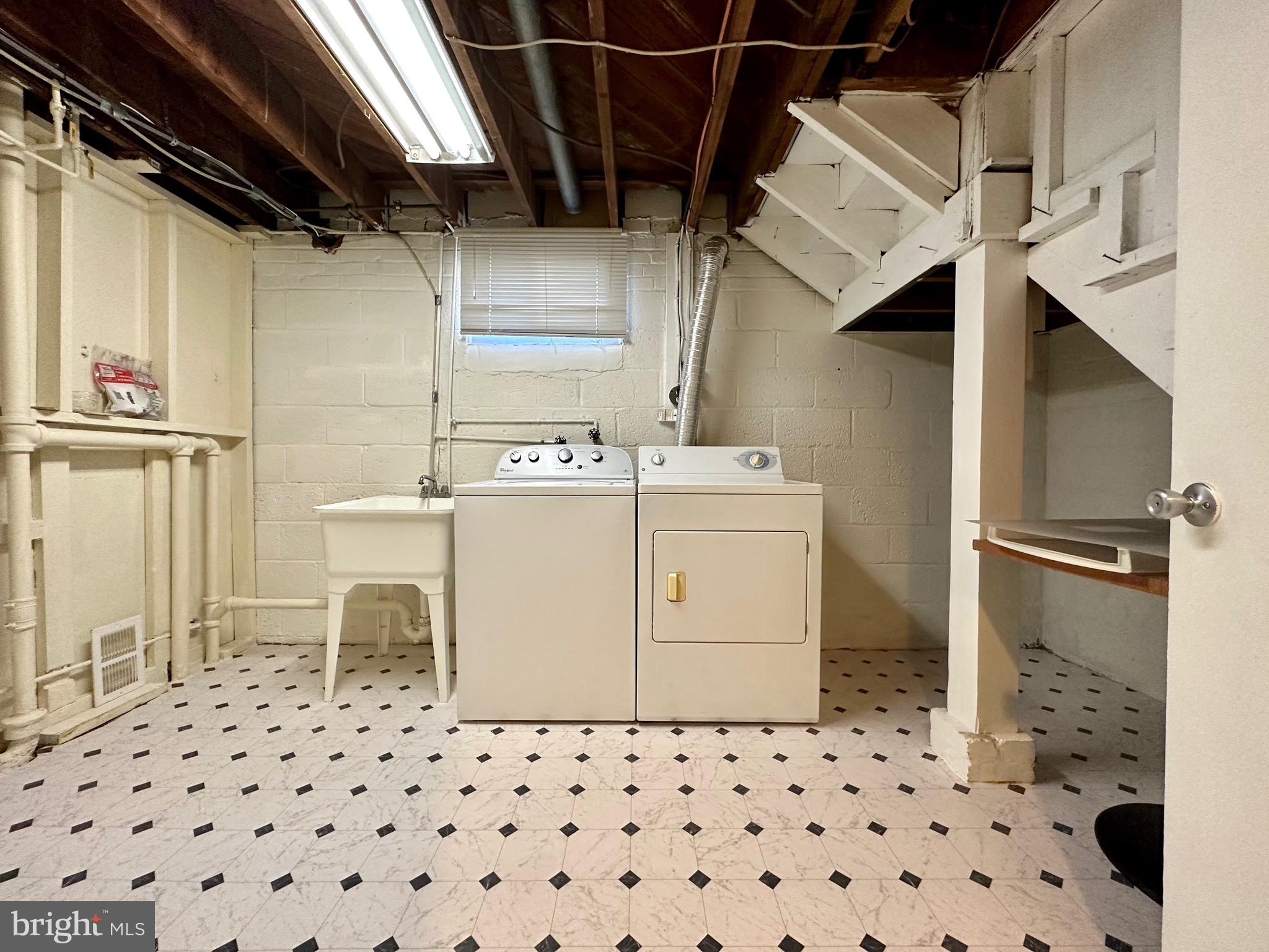 3525 Greenly Street Silver Spring, MD 20906 - Photo 12 of 24 LOWER LEVEL LAUNDRY ROOM