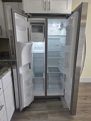 a view of wooden floor