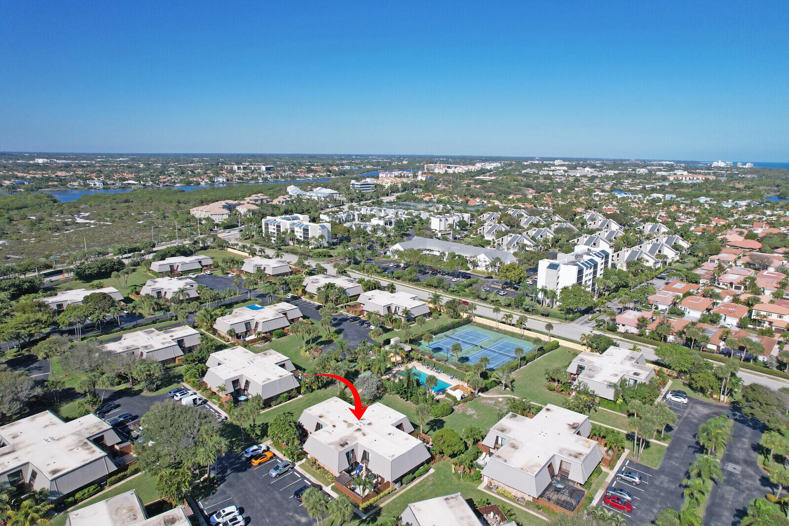 1420 Ocean Way, Unit 29A Jupiter, FL 33477 - Photo 28 of 39 13_Aerial_13_mls