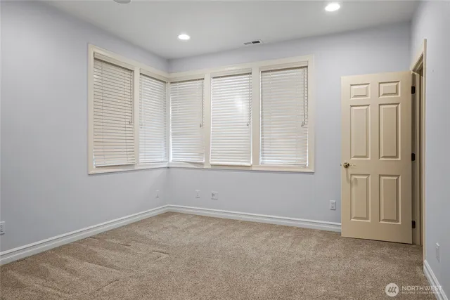 a view of a livingroom with a flat screen tv