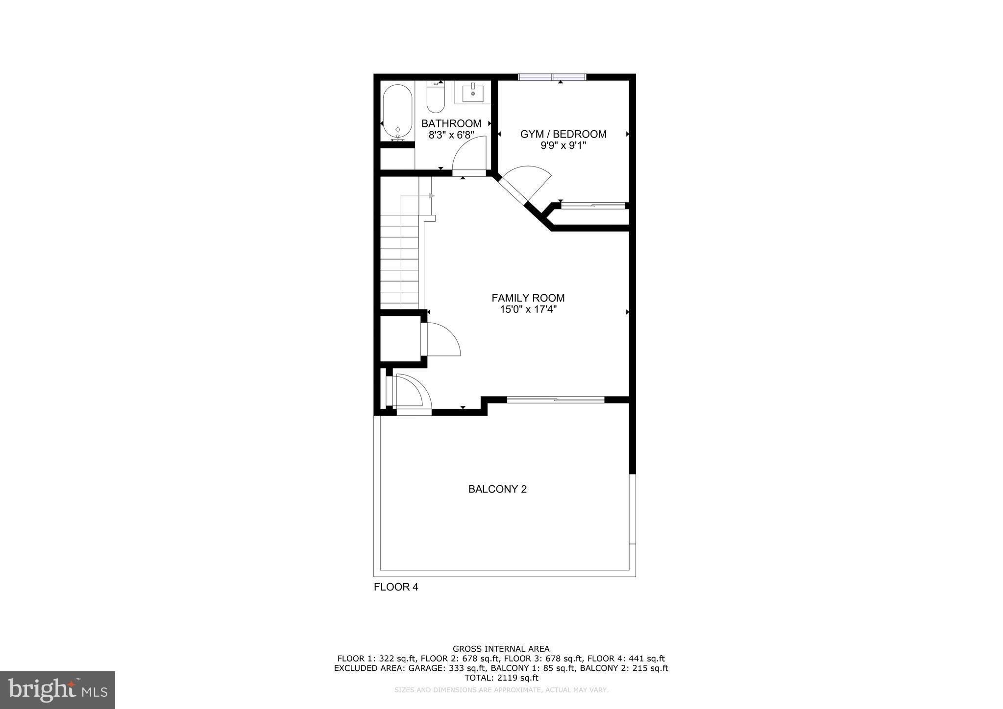 11226 Beaker Street Reston, VA 20190 - Photo 52 of 53 Floor plan - Level 4