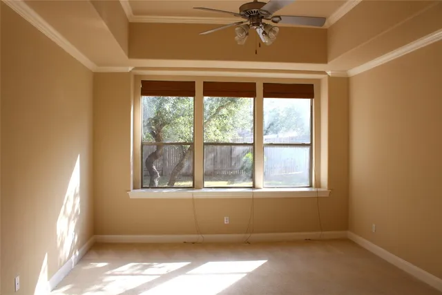 a close view of closet