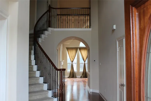 a view of an entryway