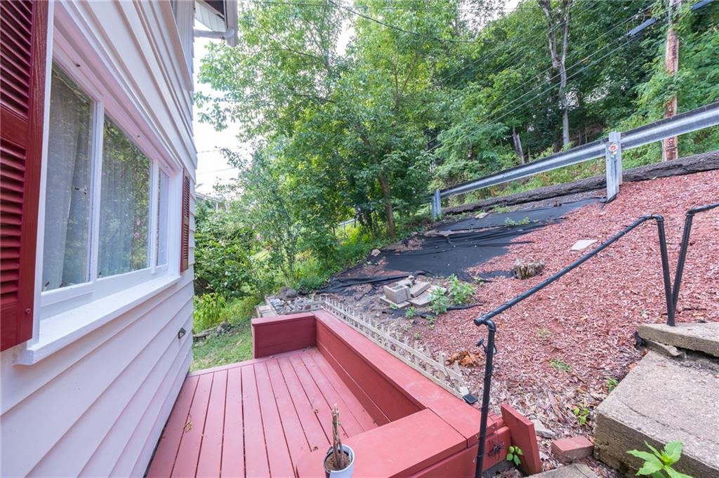 15 Old Soose Road, Unit A Pittsburgh, PA 15209 - Photo 3 of 27 a view of balcony with wooden floor and fence
