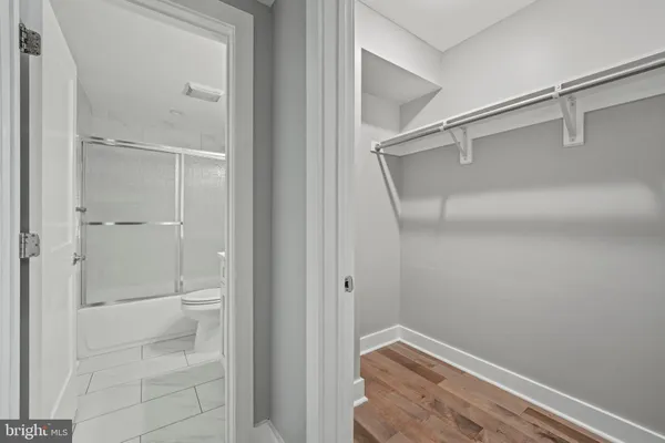 a view of walk in closet
