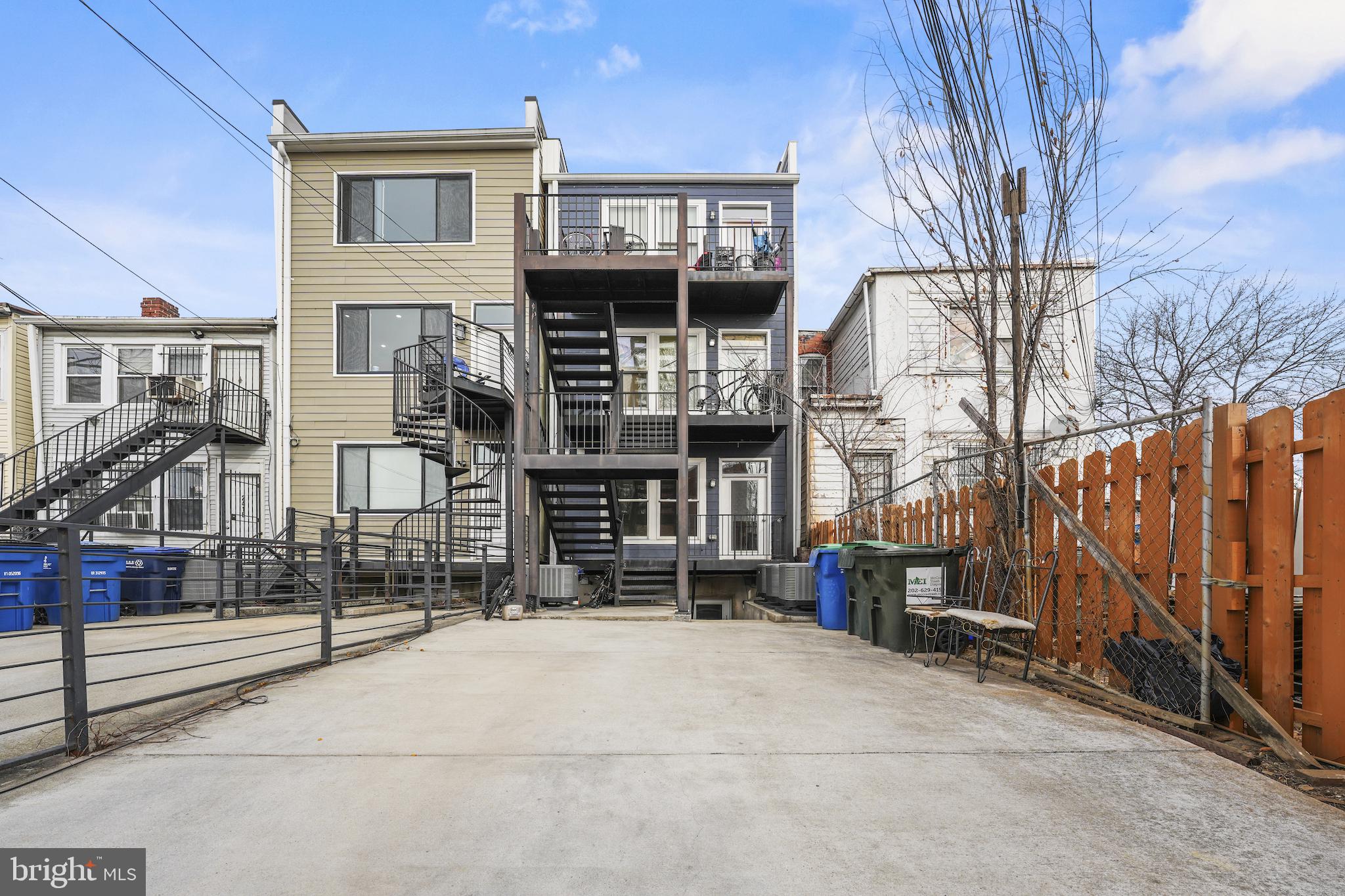 2419 Benning Road Northeast Washington, DC 20002 - Photo 20 of 22 a view of entrance gate of building